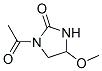 2-Imidazolidinone, 1-acetyl-4-methoxy- (9CI) CAS#: 320778-06-1