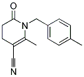 2-METHYL-1-(4-METHYLBENZYL)-6-OXO-1,4,5,6-TETRAHYDRO-3-PYRIDINECARBONITRILE CAS#: 338415-13-7