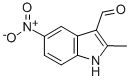 2-METHYL-5-NITRO-1H-INDOLE-3-CARBALDEHYDE CAS#: 3558-17-6