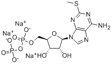 2-(METHYLTHIO)-ADENOSINE 5'-TRIHYDROGEN DIPHOSPHATE TRISODIUM CAS#: 34983-48-7