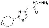 (2-MORPHOLIN-4-YL-THIAZOL-4-YL)-ACETIC ACID HYDRAZIDE CAS#: 379254-76-9