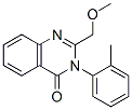 2-(Methoxymethyl)-3-(2-methylphenyl)-4(3H)-quinazolinone CAS#: 31383-55-8
