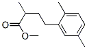2-Methyl-4-(2,5-dimethylphenyl)butyric acid methyl ester CAS#: 30316-15-5