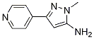2-Methyl-5-pyridin-4-yl-2H-pyrazol-3-ylamine CAS#: 38965-47-8