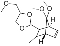 2-Norbornen-7-one, 5-(4-(methoxymethyl)-1,3-dioxolan-2-yl)-6-methyl-, dimethyl acetal CAS#: 31969-66-1