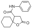 2-Oxo-N-phenyl-1-oxaspiro(4.5)decane-4-carboxamide CAS#: 31537-06-1