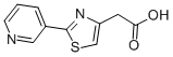 (2-PYRIDIN-3-YL-1,3-THIAZOL-4-YL)ACETIC ACID CAS#: 31112-90-0
