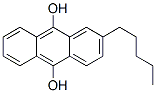 2-Pentyl-9,10-anthracenediol CAS#: 33190-17-9