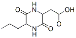 2-Piperazineacetic acid, 3,6-dioxo-5-propyl- (9CI) CAS#: 397847-77-7