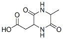 2-Piperazineaceticacid,5-methyl-3,6-dioxo-(9CI) CAS#: 397847-46-0