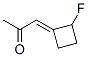 2-Propanone, 1-(2-fluorocyclobutylidene)- (9CI) CAS#: 344247-26-3