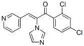2-Propen-1-one, 1-(2,4-dichlorophenyl)-2-(1H-imidazol-1-yl)-3-(3-pyridinyl)- CAS#: 306316-54-1