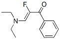 2-Propen-1-one, 3-(diethylamino)-2-fluoro-1-phenyl- (9CI) CAS#: 37032-48-7