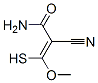 2-Propenamide, 2-cyano-3-mercapto-3-methoxy- CAS#: 37086-72-9