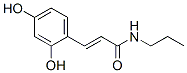 2-Propenamide, 3-(2,4-dihydroxyphenyl)-N-propyl- (9CI) CAS#: 364326-44-3