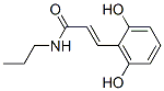 2-Propenamide, 3-(2,6-dihydroxyphenyl)-N-propyl- (9CI) CAS#: 364327-45-7