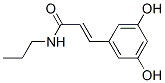 2-Propenamide, 3-(3,5-dihydroxyphenyl)-N-propyl- (9CI) CAS#: 364326-93-2