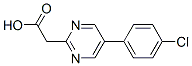 2-Pyrimidineacetic acid, 5-(4-chlorophenyl)- (9CI) CAS#: 38107-00-5