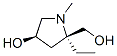 2-Pyrrolidinemethanol, 2-ethyl-4-hydroxy-1-methyl-, (2R,4R)- (9CI) CAS#: 386766-72-9