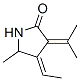 2-Pyrrolidinone,4-ethylidene-5-methyl-3-(1-methylethylidene)-,(E)-(9CI) CAS#: 37817-45-1