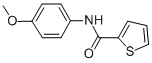 2-Thiophenecarboxamide,N-(4-methoxyphenyl)- CAS#: 39880-80-3