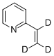 2-Vinylpyridine-d3, 97 atom % D (Inhibited with 0.1% tert-Butylcatechol) CAS#: 329041-71-6