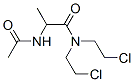2-acetamido-N,N-bis(2-chloroethyl)propanamide CAS#: 3183-27-5
