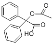 2-acetyloxy-2,2-diphenyl-acetic acid CAS#: 3808-00-2