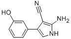 2-amino-4-(3-hydroxyphenyl)-1H-pyrrole-3-carbonitrile CAS#: 344359-56-4