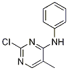 (2-chloro-5-methyl-pyrimidin-4-yl)-phenyl-amine CAS#: 280581-49-9