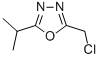 2-(chloromethyl)-5-isopropyl-1,3,4-oxadiazole CAS#: 3914-46-3