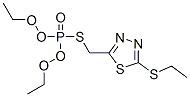 2-(diethoxyphosphorylsulfanylmethyl)-5-ethylsulfanyl-1,3,4-thiadiazole CAS#: 38090-98-1