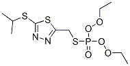 2-(diethoxyphosphorylsulfanylmethyl)-5-propan-2-ylsulfanyl-1,3,4-thiad iazole CAS#: 38091-01-9
