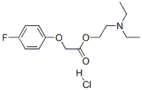 2-diethylaminoethyl 2-(4-fluorophenoxy)acetate hydrochloride CAS#: 351-69-9
