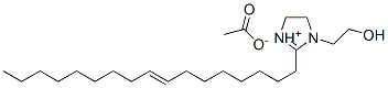 2-(heptadec-8-enyl)-4,5-dihydro-1-(2-hydroxyethyl)-1H-imidazolium acetate CAS#: 3388-72-5