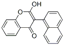 2-hydroxy-3-naphthalen-1-yl-chromen-4-one CAS#: 39923-41-6