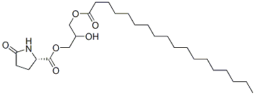2-hydroxy-3-(stearoyloxy)propyl 5-oxo-L-prolinate CAS#: 39659-52-4