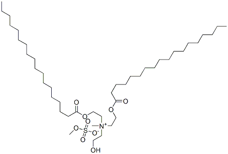 (2-hydroxyethyl)methylbis[2-[(1-oxooctadecyl)oxy]ethyl]ammonium methyl sulphate CAS#: 32208-04-1