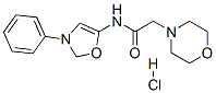 2-morpholin-4-yl-N-(3-phenyloxazol-5-yl)acetamide hydrochloride CAS#: 37853-30-8