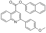 2-naphthyl 2-(4-methoxyphenyl)-4-quinolinecarboxylate CAS#: 332381-51-8