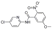 2-nitro-N-(5-chloro-pyridin-2-yl)-5-methoxy-benzamide CAS#: 280773-16-2