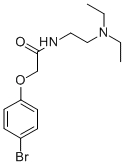 2-(p-Bromophenoxy)-N-(2-(diethylamino)ethyl)acetamide CAS#: 38521-23-2