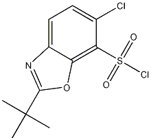 2-tert-Butyl-6-chlorobenzoxazole-7-sulfonyl chloride CAS#: 361392-60-1