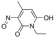 2(1H)-Pyridinone, 1-ethyl-6-hydroxy-4-methyl-3-nitroso- CAS#: 35268-36-1