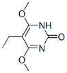 2(1H)-Pyrimidinone, 5-ethyl-4,6-dimethoxy- (9CI) CAS#: 36161-43-0