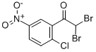2,2-Dibromo-1-(2-chloro-5-nitrophenyl)ethanone CAS#: 35928-49-5