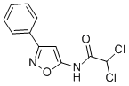 2,2-Dichloro-N-(3-phenyl-5-isoxazolyl)acetamide CAS#: 37852-60-1