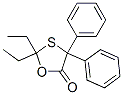 2,2-Diethyl-4,4-diphenyl-1,3-oxathiolan-5-one CAS#: 31061-72-0