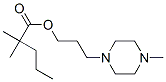 2,2-Dimethylvaleric acid 3-(4-methyl-1-piperazinyl)propyl ester CAS#: 32041-69-3