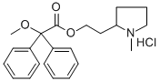 2,2-Diphenyl-2-methoxyacetic acid 2-(1-methyl-2-pyrrolidinyl)ethyl est er hydrochloride CAS#: 3043-14-9